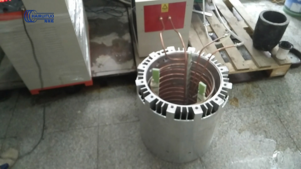 中頻萝莉社在线免费观看加熱設備對電機熱套試樣