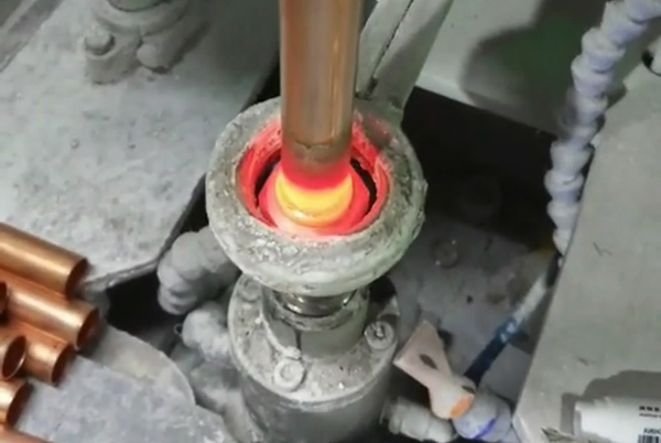雙工位高頻釺焊機，銅管焊接設備