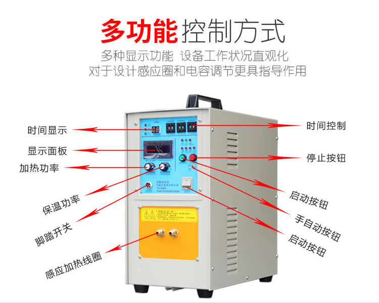 高頻萝莉社在线免费观看加熱設備HT-15A 8KW高頻焊機(圖7)